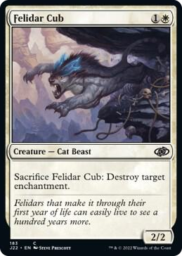 Felidar Cub #183 C - Jumpstart 2022 Pokemon card
