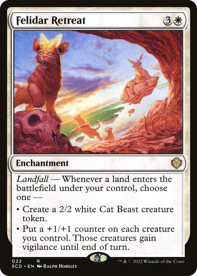 0022 Felidar Retreat R Starter Commander Decks