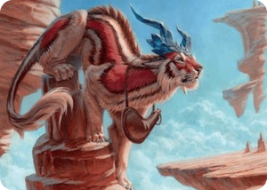 0003 Felidar Savior Art Card (3/54) S Art Series: Foundations