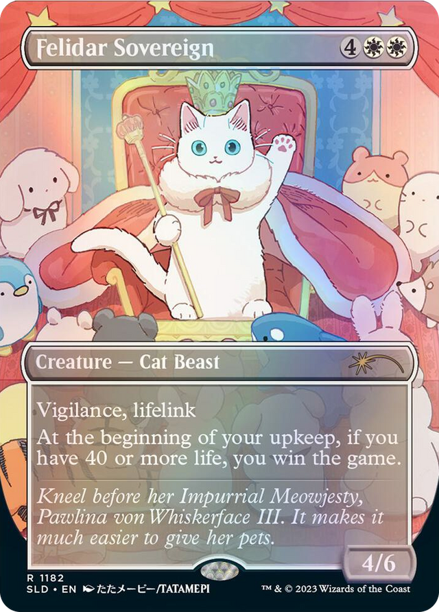 1182 Felidar Sovereign (1182) R Secret Lair Drop Series
