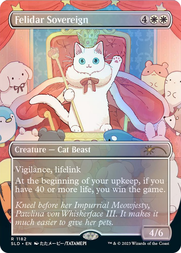 Felidar Sovereign (1182) #1182 R - Secret Lair Drop Series Pokemon card