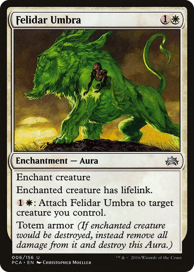 0006 Felidar Umbra U Planechase Anthology