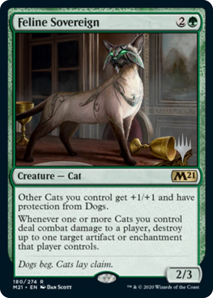 0180 Feline Sovereign R Promo Pack: Core Set 2021