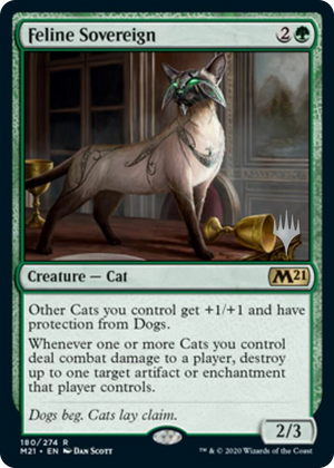 0180 Feline Sovereign R Promo Pack: Core Set 2021