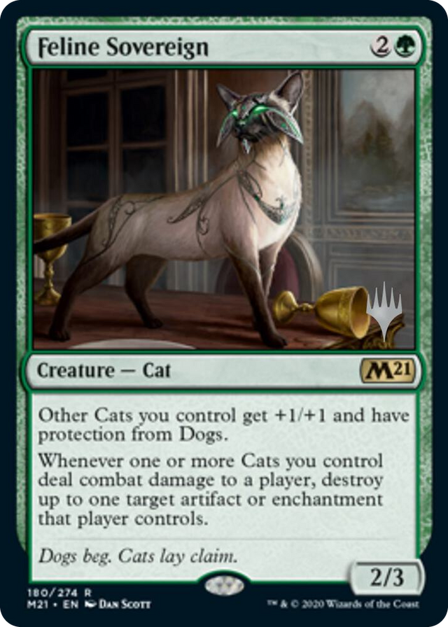 0180 Feline Sovereign R Promo Pack: Core Set 2021