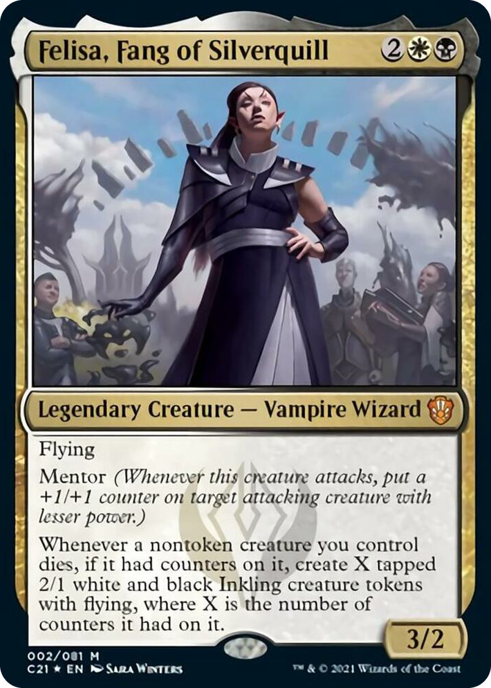 0002 Felisa, Fang of Silverquill M Commander 2021