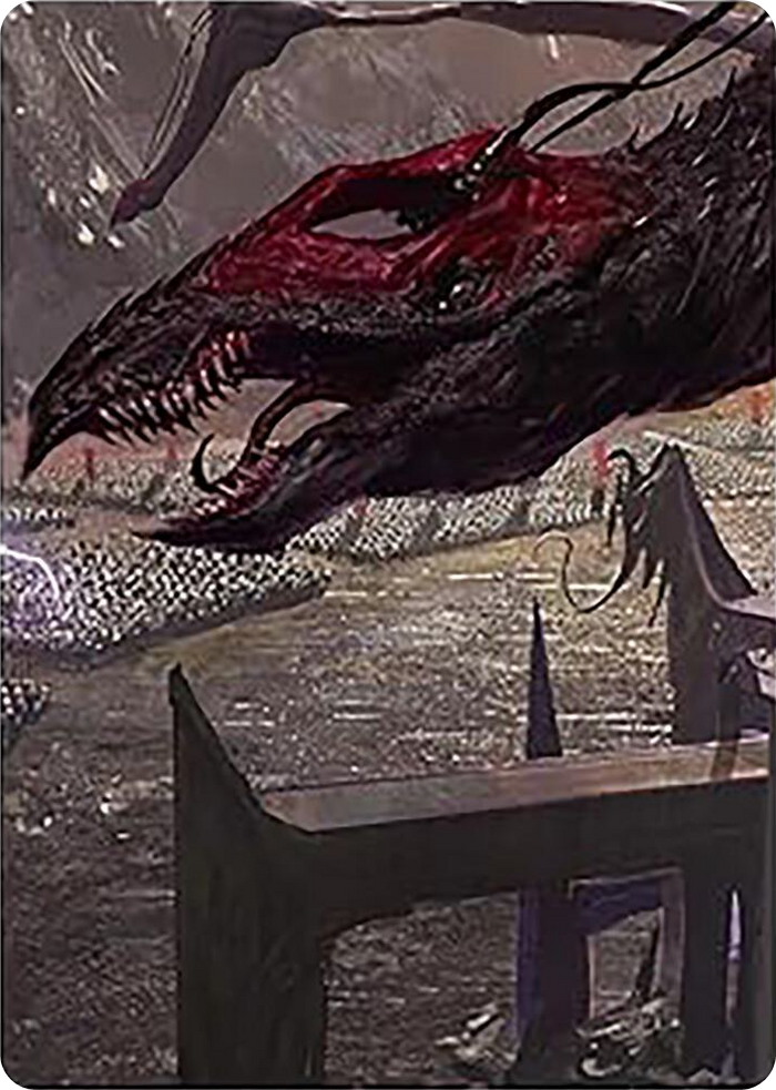 Fell Beast of Mordor Art Card #23 S - Art Series: Universes Beyond: The Lord of the Rings: Tales of Middle-earth Pokemon card