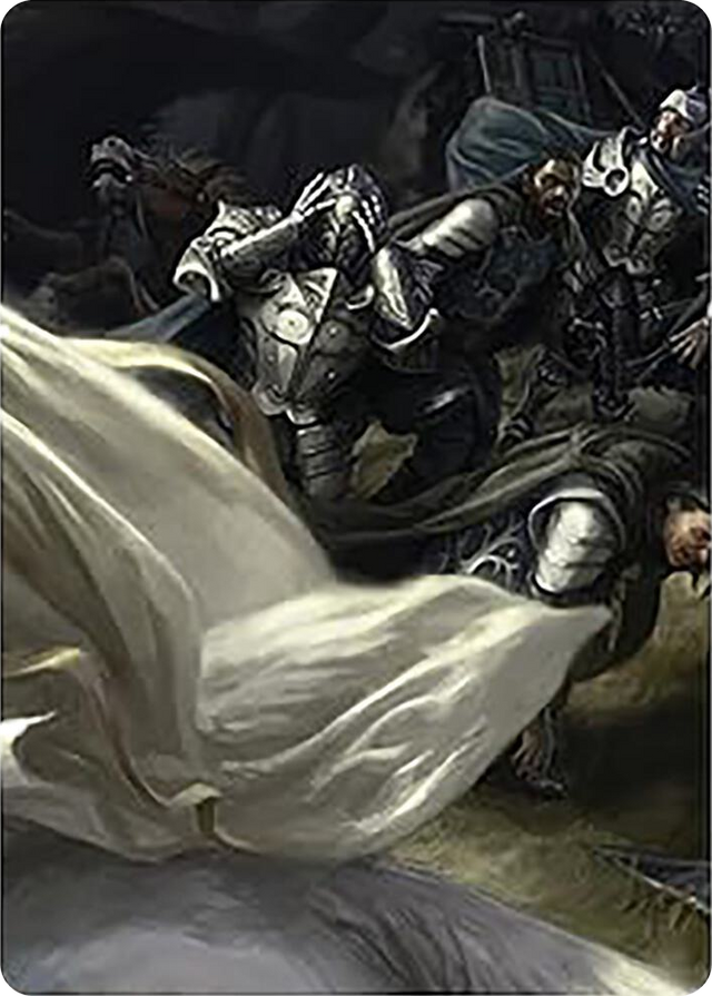 0018 Fell Beast's Shriek Art Card S Art Series: Universes Beyond: The Lord of the Rings: Tales of Middle-earth