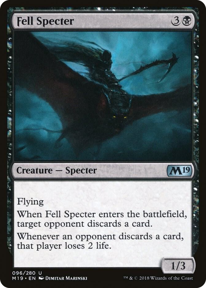 0096 Fell Specter U Core Set 2019