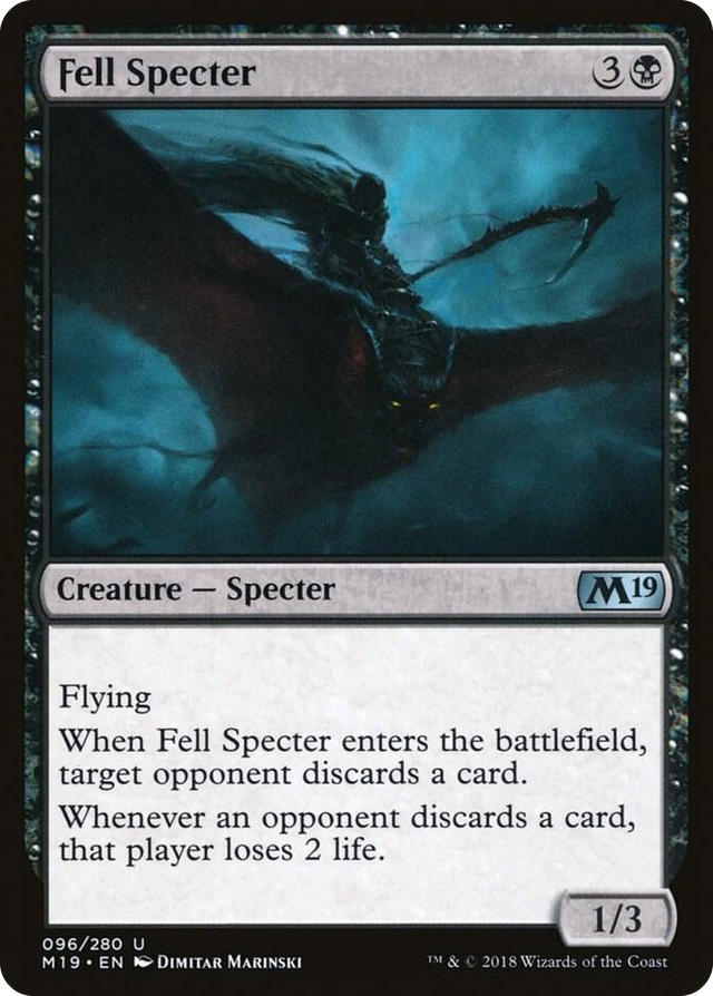 0096 Fell Specter U Core Set 2019