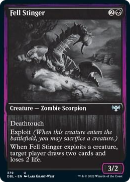 0379 Fell Stinger U Innistrad: Double Feature