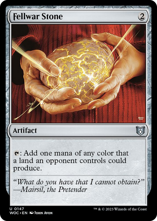0147 Fellwar Stone U Commander: Wilds of Eldraine