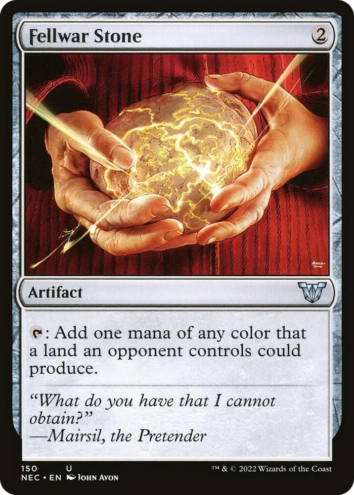 0150 Fellwar Stone U Commander: Kamigawa: Neon Dynasty