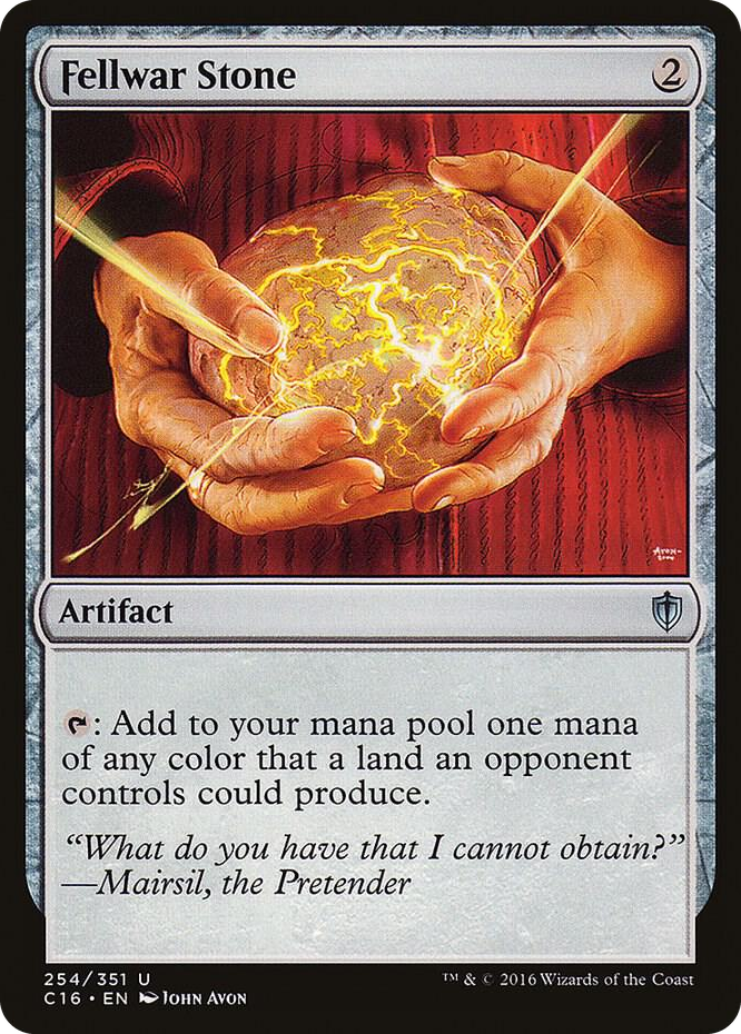 Fellwar Stone #254 U - Commander 2016 Pokemon card