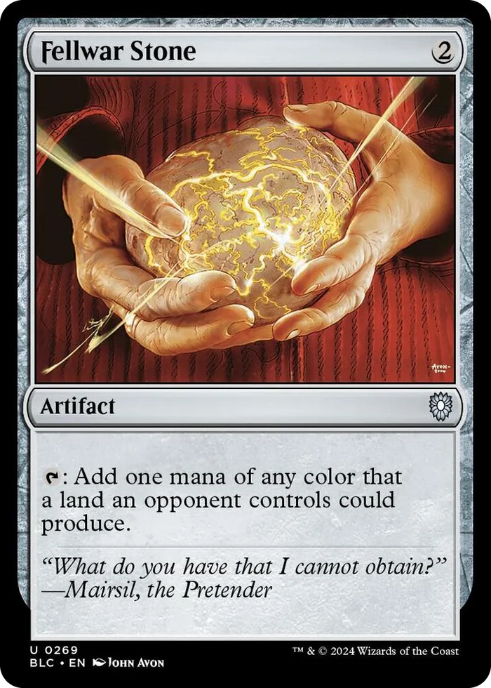 0269 Fellwar Stone U Commander: Bloomburrow