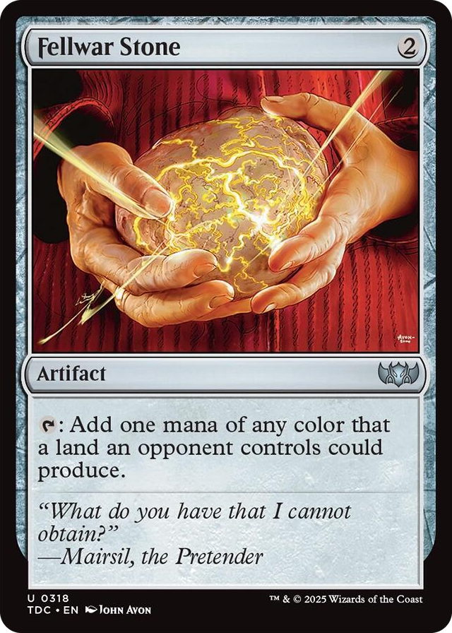 0318 Fellwar Stone U Commander: Tarkir: Dragonstorm