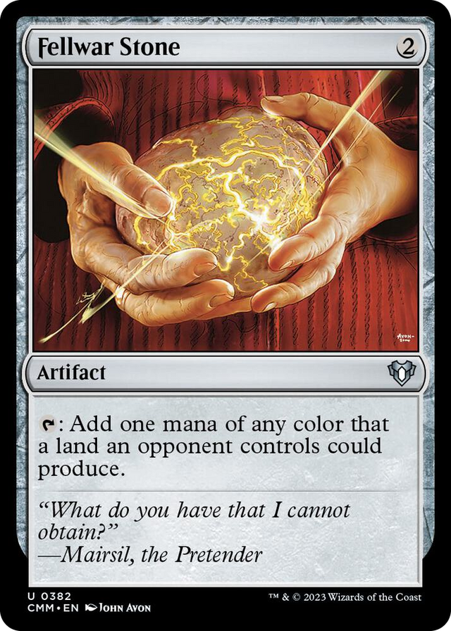 0382 Fellwar Stone U Commander Masters