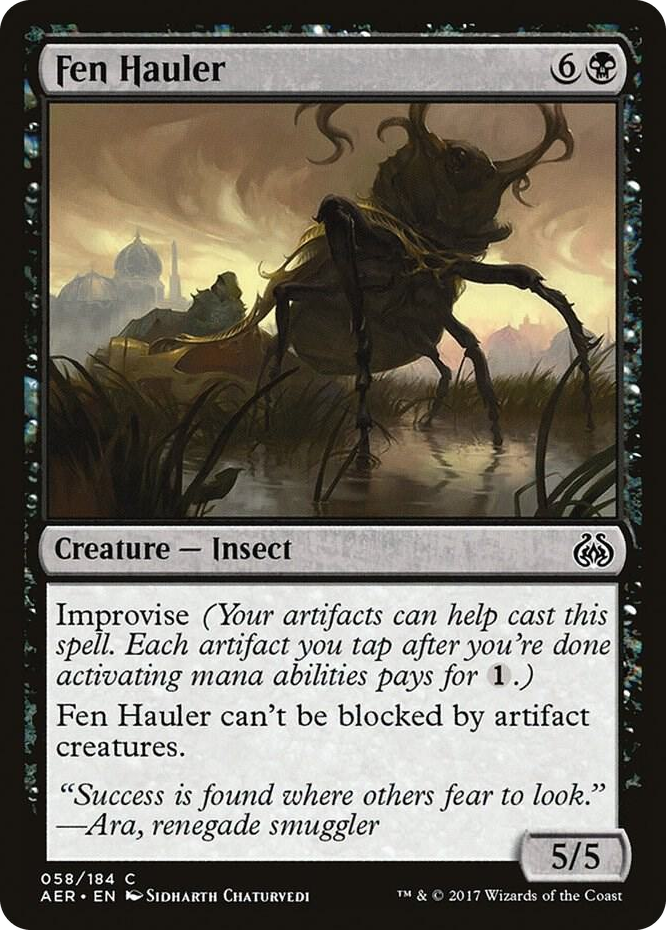 Fen Hauler #58 C - Aether Revolt Pokemon card