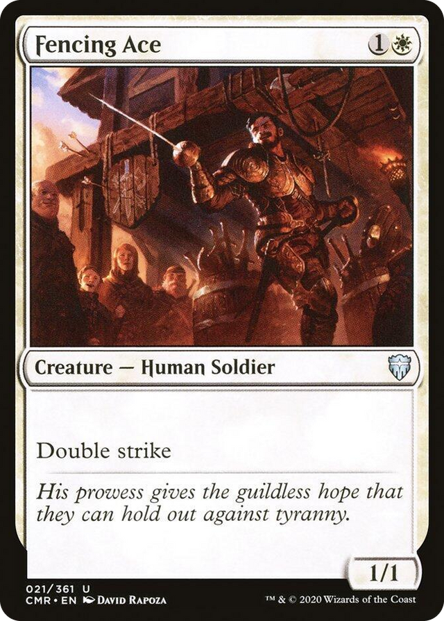 0021 Fencing Ace U Commander Legends