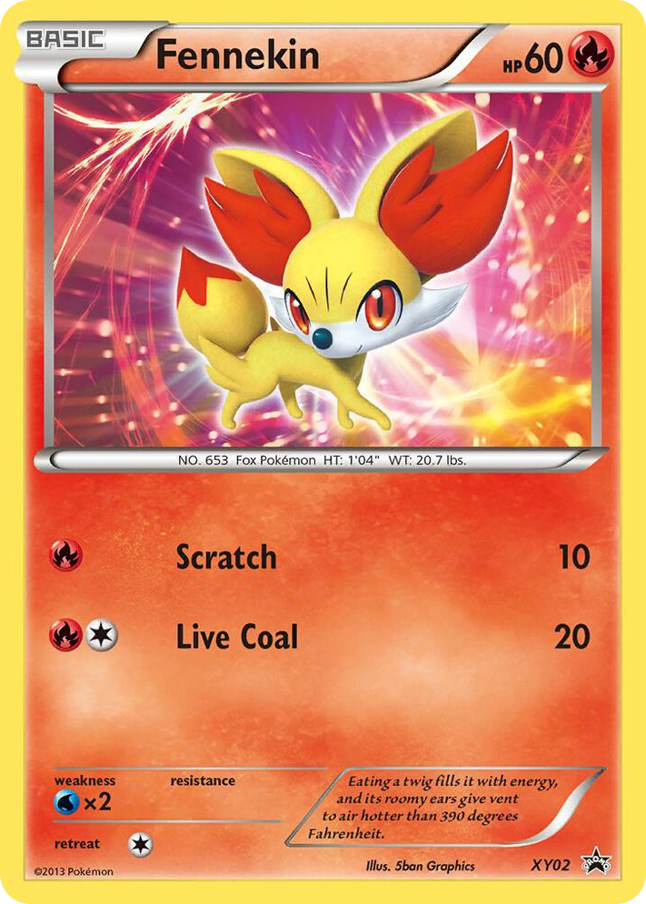 XY002 Fennekin Promo XY Promos