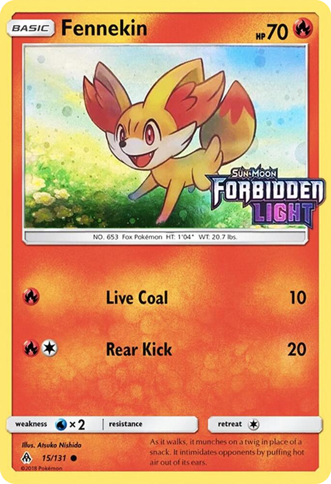 0015 Fennekin - 15/131 (Toys R' Us Promo) Promo SM Promos
