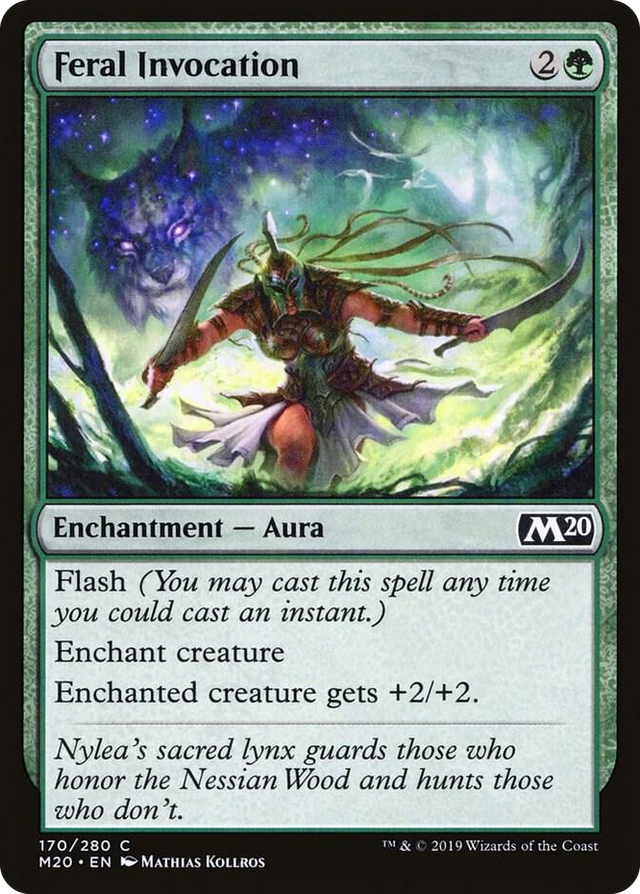 0170 Feral Invocation C Core Set 2020