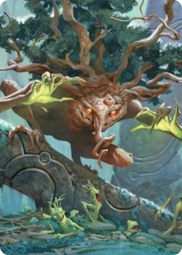 0047 Ferrafor, Young Yew Art Card S Art Series: Lorwyn Eclipsed