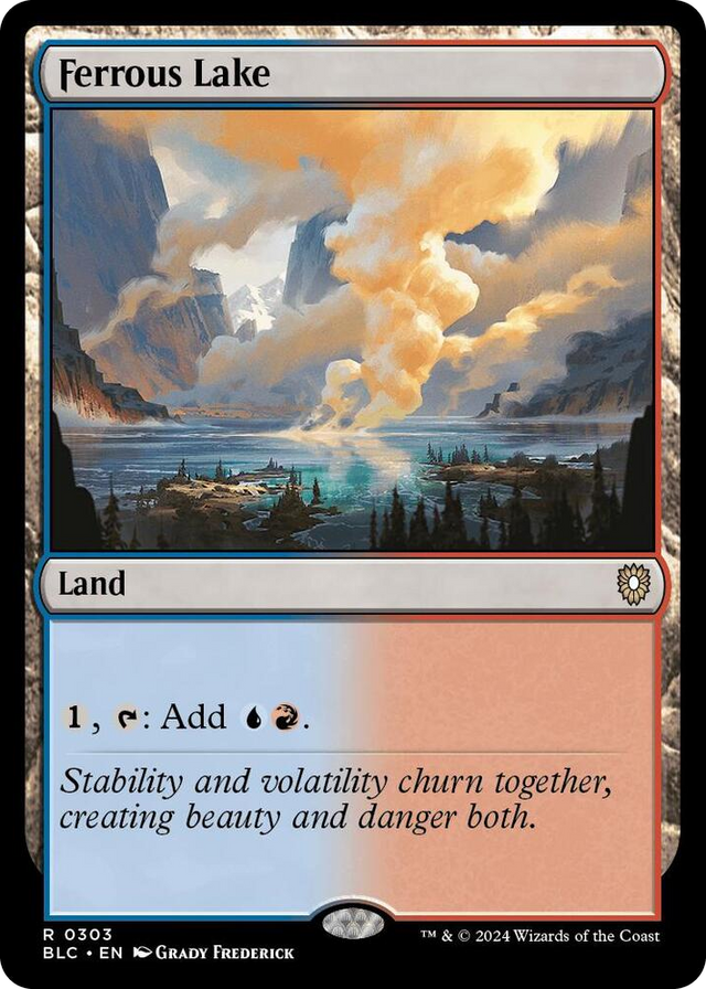 0303 Ferrous Lake R Commander: Bloomburrow