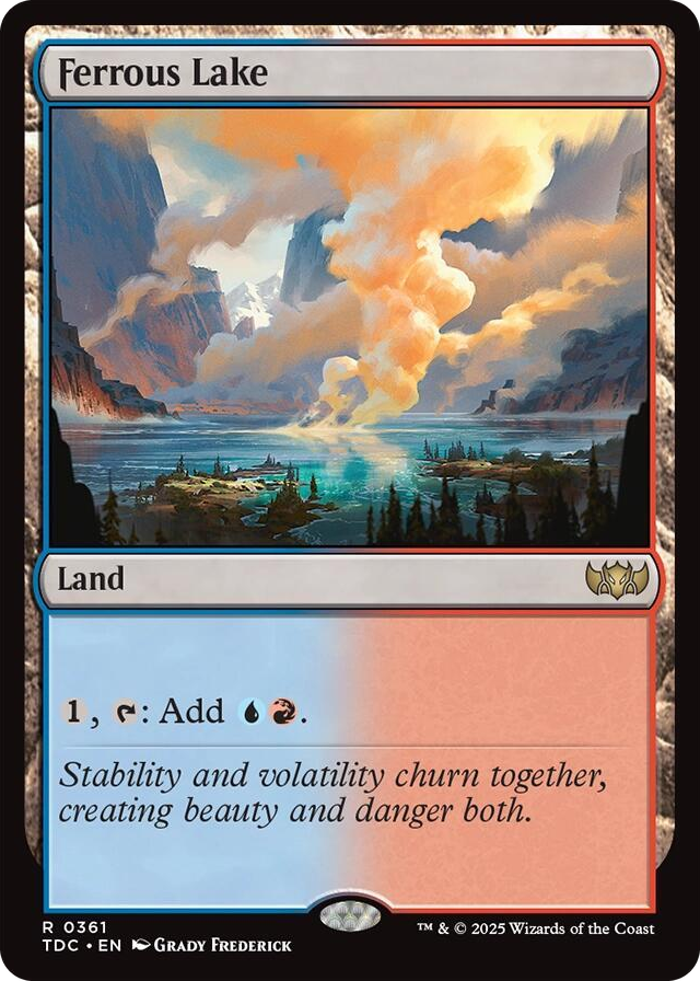 0361 Ferrous Lake R Commander: Tarkir: Dragonstorm