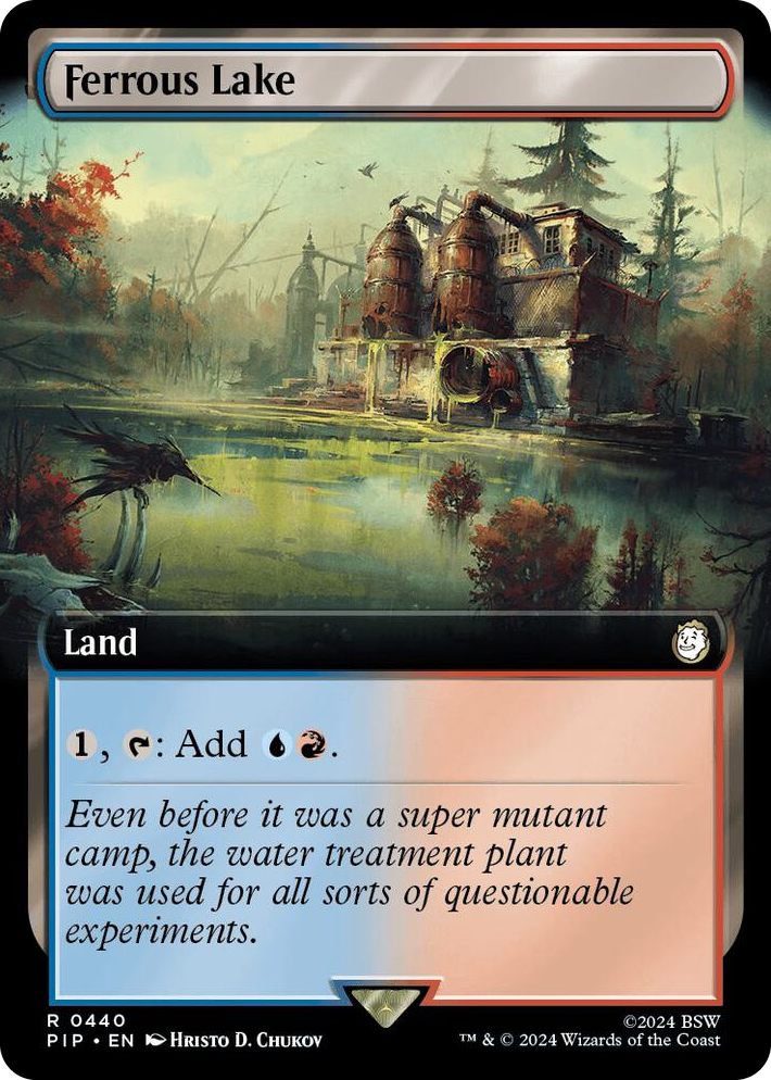 0440 Ferrous Lake (Extended Art) R Universes Beyond: Fallout