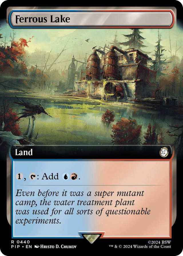 0440 Ferrous Lake (Extended Art) R Universes Beyond: Fallout