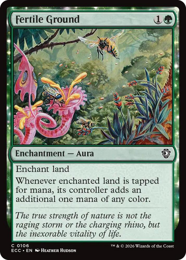 0106 Fertile Ground C Commander: Lorwyn Eclipsed