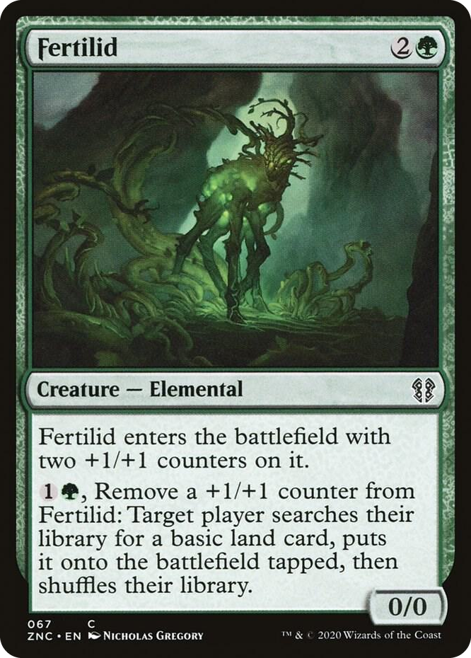 0067 Fertilid C Commander: Zendikar Rising