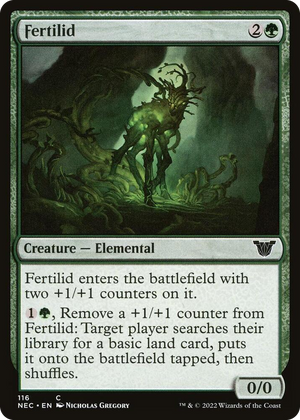 0116 Fertilid C Commander: Kamigawa: Neon Dynasty