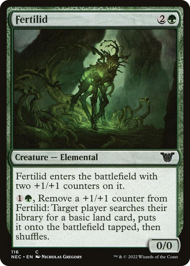 0116 Fertilid C Commander: Kamigawa: Neon Dynasty