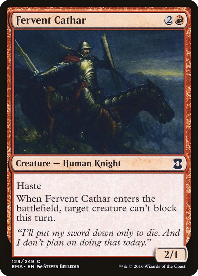 0129 Fervent Cathar C Eternal Masters