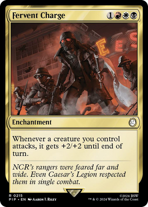 0215 Fervent Charge R Universes Beyond: Fallout