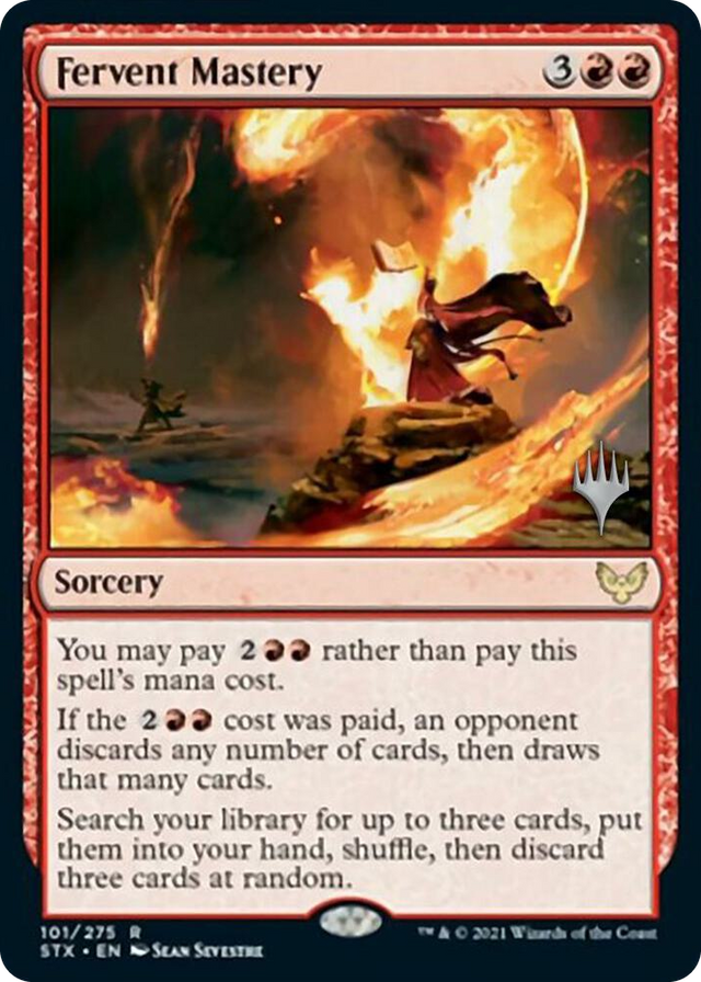 0101 Fervent Mastery R Promo Pack: Strixhaven