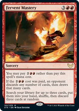 0101 Fervent Mastery R Strixhaven: School of Mages