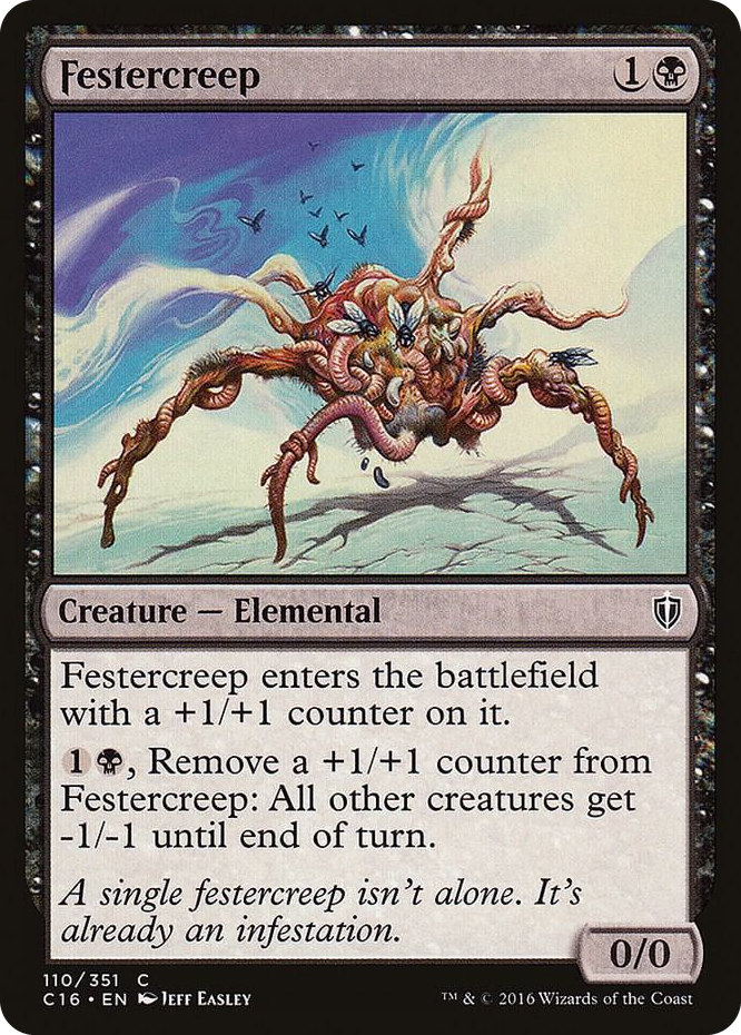 Festercreep #110 C - Commander 2016 Pokemon card