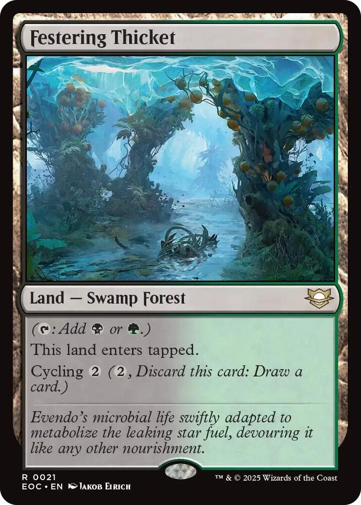 0021 Festering Thicket R Commander: Edge of Eternities