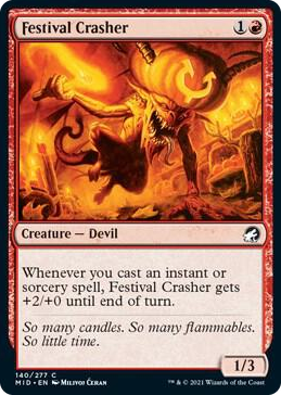 0140 Festival Crasher C Innistrad: Midnight Hunt