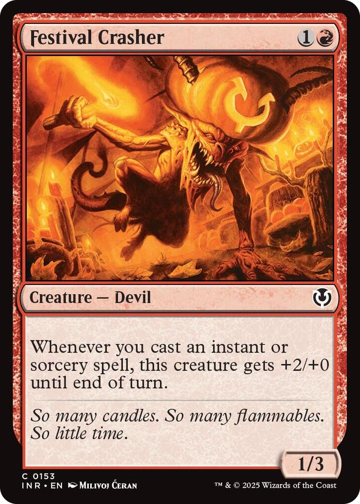 0153 Festival Crasher C Innistrad Remastered