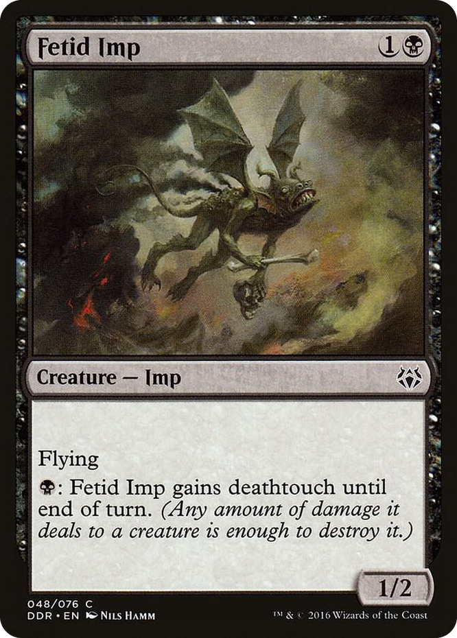 Fetid Imp #48 C - Duel Decks: Nissa vs. Ob Nixilis Pokemon card