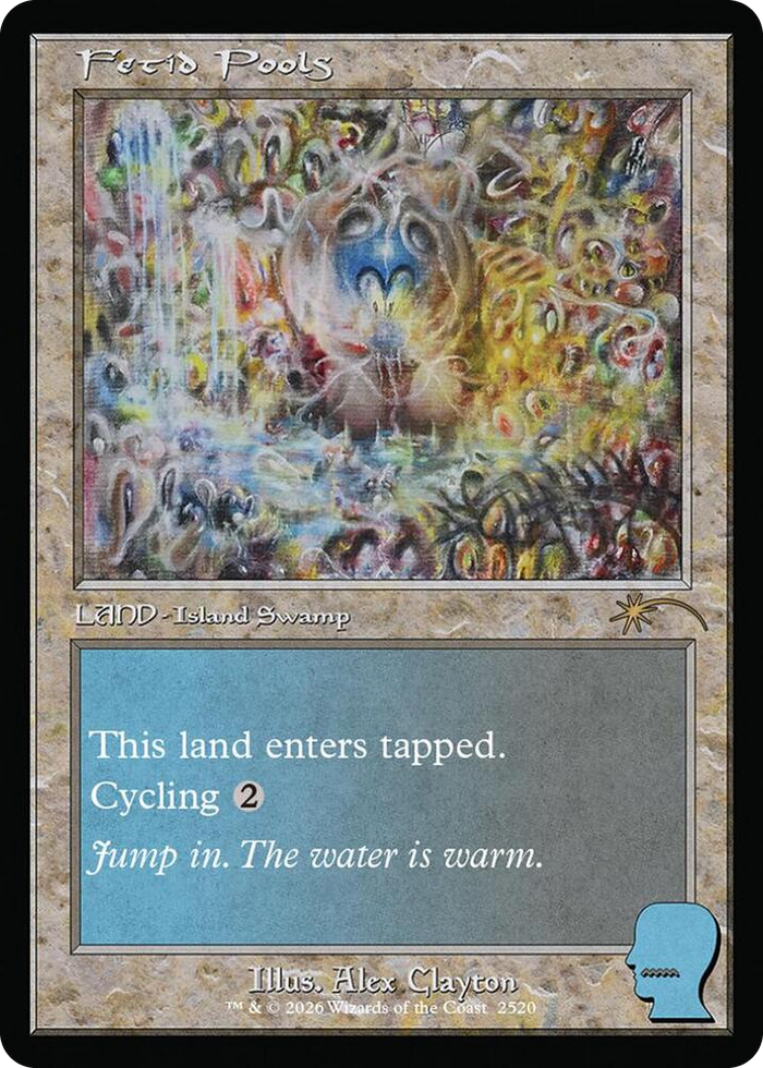 Fetid Pools #2520 R - Secret Lair Drop Series Pokemon card