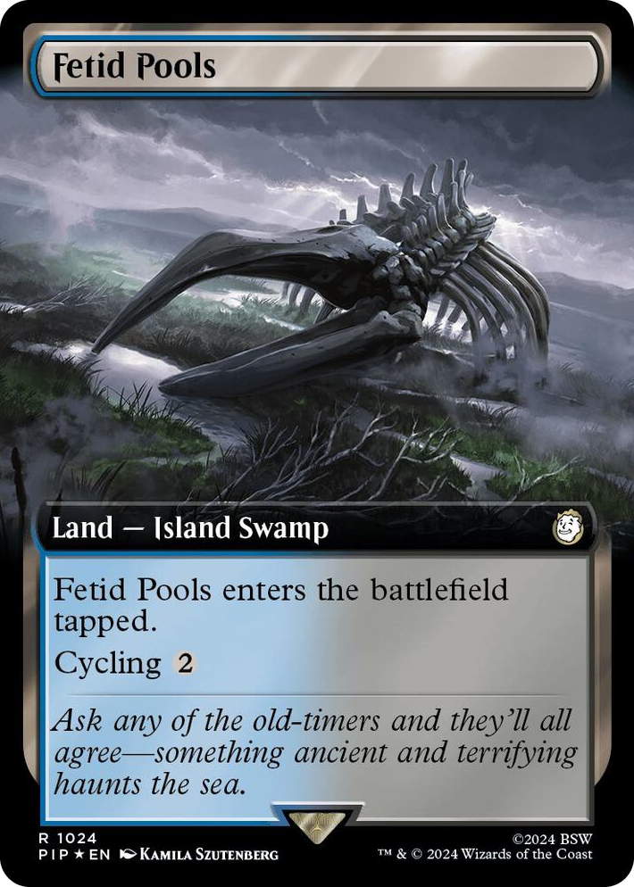 1024 Fetid Pools (Extended Art) (Surge Foil) R Universes Beyond: Fallout