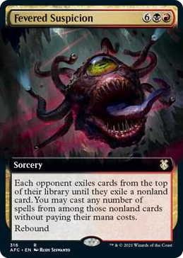 0316 Fevered Suspicion (Extended Art) R Commander: Adventures in the Forgotten Realms