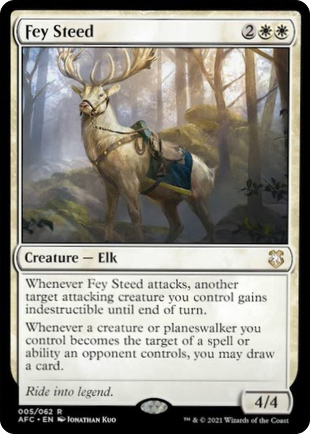 0005 Fey Steed R Commander: Adventures in the Forgotten Realms