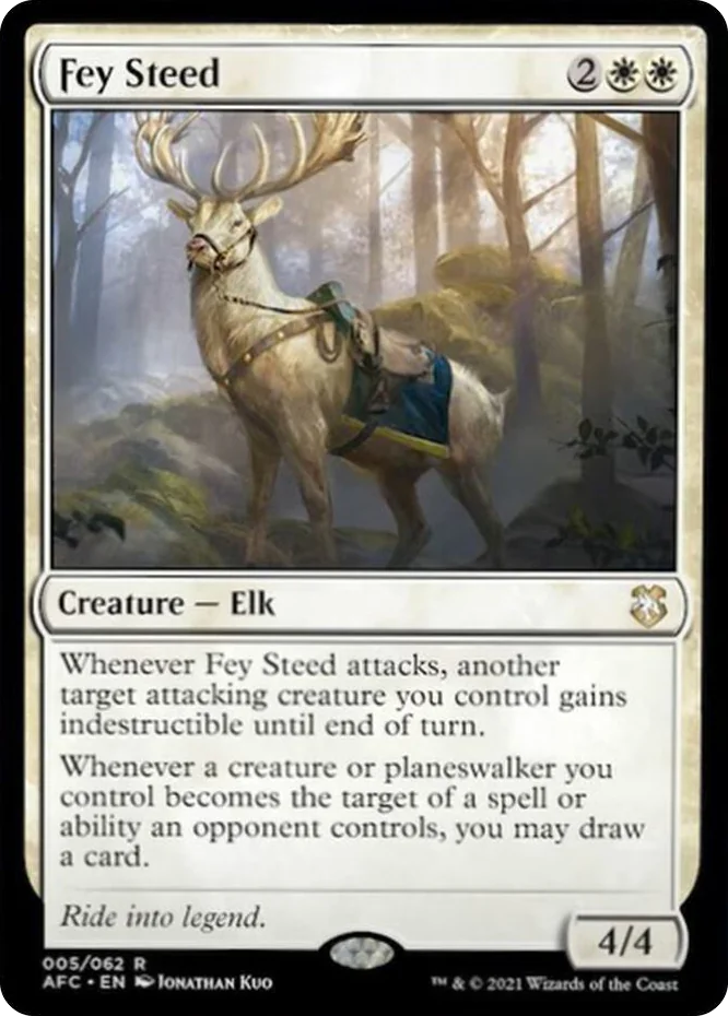 0005 Fey Steed R Commander: Adventures in the Forgotten Realms