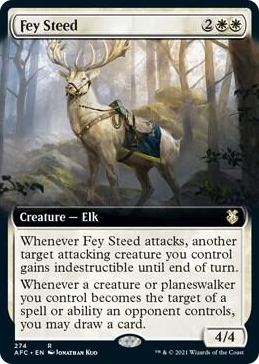 0274 Fey Steed (Extended Art) R Commander: Adventures in the Forgotten Realms